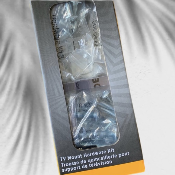 Tv Wall Mount Hardware Kit BlackWeb - Picture 6 of 6